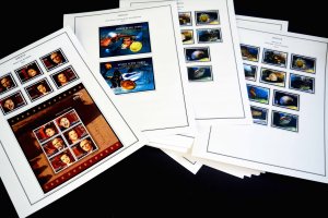 COLOR PRINTED GREECE 2011-2020 STAMP ALBUM PAGES (109 illustrated pages)