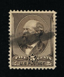 VERY AFFORDABLE GENUINE SCOTT #205 VF-XF USED 1882 PERF-12 ABNC PRINTING  #13062