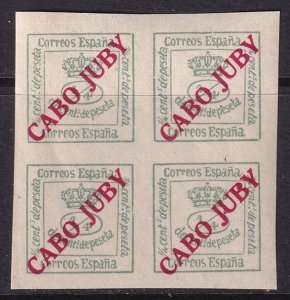 Cape Juby 1919 Sc 7 block MNH**