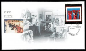 CANADA SC#1916 Canadian Art - The Space Between Columns (2001) FDC