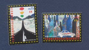 UNITED NATIONS VIENNA - Scott 347-348  - MNH - 2004 - Road Safety