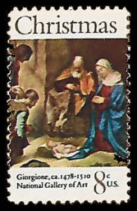 PCBstamps   US #1444 8c Christmas, Adoration, MNH, (6)