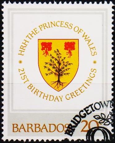 Barbados. 1982 20c S.G.705 Fine Used