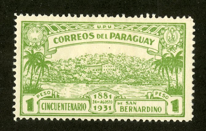 PARAGUAY 320 MH BIN $.50