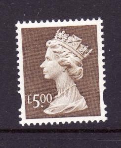 Great Britain-Sc# MH283-500p brown machin-unused-NH