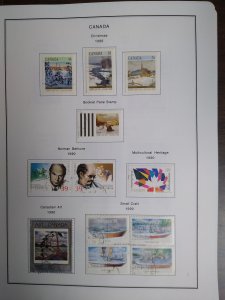 collection on pages Canada 1990-1 CN: CV $79