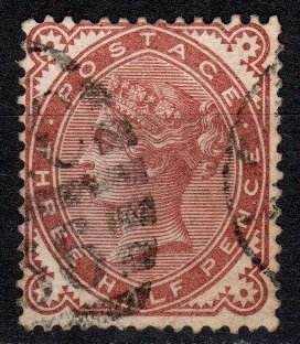 Great Britain #80  F-VF Used CV $50.00 (X5391)