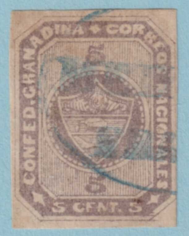 COLOMBIA 10  USED - HAS A PINHOLE - VERY FINE! - EQY