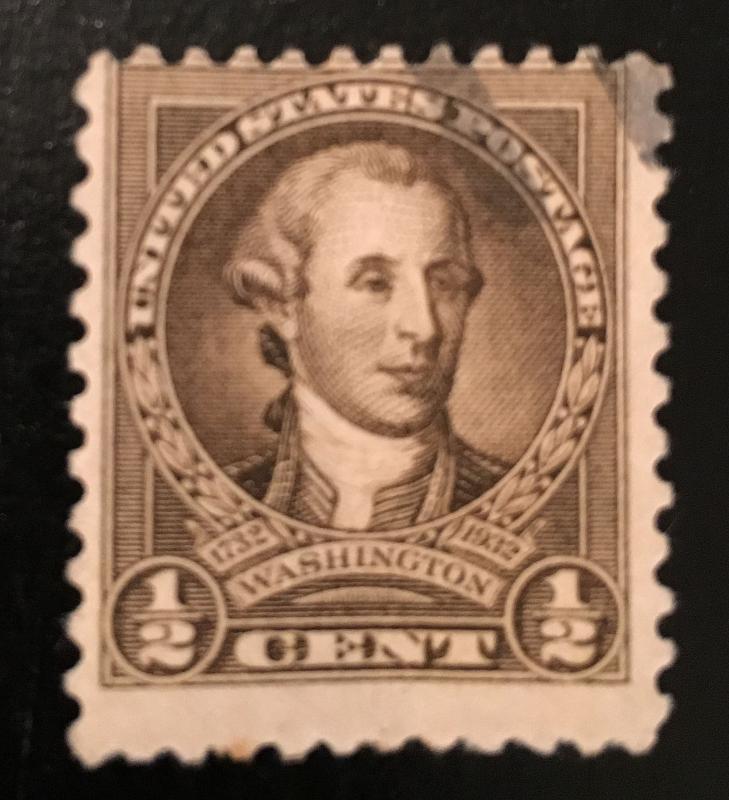 704 Washington Series, Circulated single, Vic's Stamp Stash