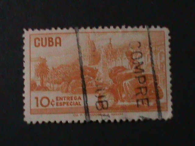 ​CUBA-1899-SC#E2 SPECIAL DELIVERY-USED-VERY FINE-125 YEARS OLD STAMP  RARE