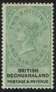 BECHUANALAND 1888 QV 2/6 