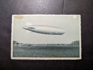 1931 Egypt Airmail LZ 127 Graf Zeppelin Cover Cairo to Berlin Germany