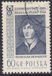 Poland 1229 Nicolas Copernicus 0.60zł 1964
