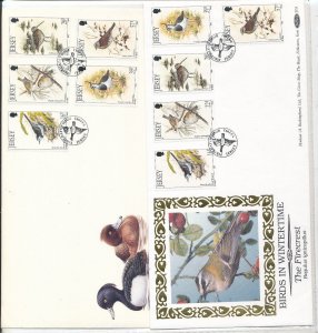 Jersey IOM BIRDS MNH MH Used Covers (Apx 80+) AGA038