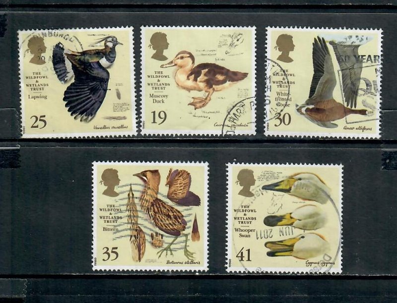 G.B 1996 COMMEMORATIVES  SET WETLANDS USED  h 131220