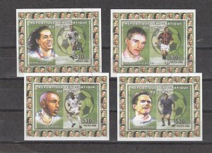 Congo Dem., 2006 Cinderella issue. Soccer Players on Small s/sheets.