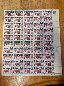 Interphil 76 13c full sheet