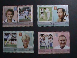 UNION ISLANDS-ST. VINCENT-LEADER OF THE WORLD-BASEBALL MNH VERY FINE