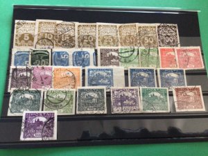 Czechoslovakia early used stamps A15230