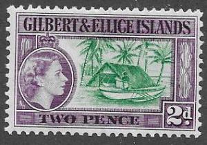 Gilbert & Ellice Islands  Scott 84  Mint