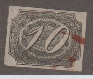 Brazil Scott #7 Stamp - Used Single