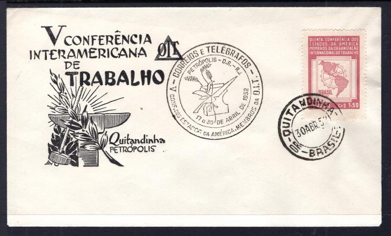 Brazil 720 U/A FDC