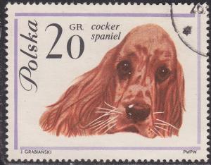 Poland 1115 Cocker Spaniel, Dogs 1963