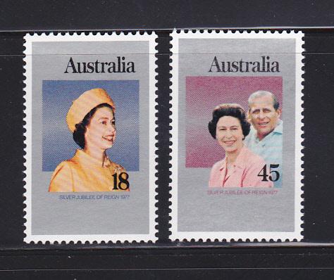 Australia 659-660 Set  MH Queen Elizabeth II, Prince Philip (A)