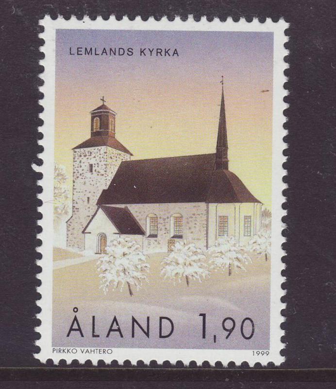 1999 Aland 1.90Mk Christmas U/Mint SG158
