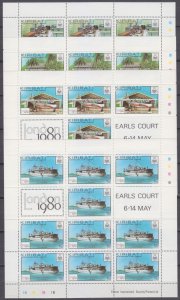 1980 Kiribati 349KL-352KL Airplanes and ships 23,00 €