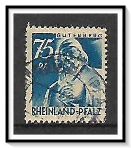 Rhine Palatinate #6N13 Johann Gutenberg Used