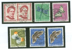 Switzerland #B207-11  Single (Complete Set)