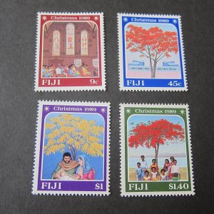 Fiji 1989 Sc 615-8 Christmas set MNH