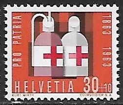 Switzerland # B327 - Plasma Bottles - MNH.....{W}