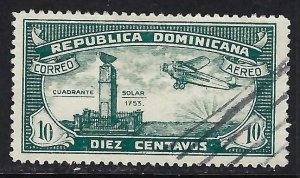 Dominican Republic C12 VFU AIRPLANE M391