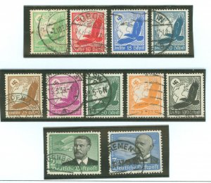 Germany #C46-C56  Single (Complete Set) (Plane)