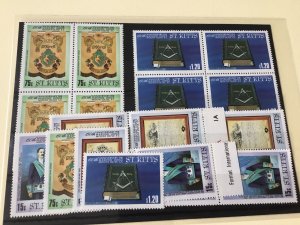 St Kitts  mint never hinged stamps Ref 55079