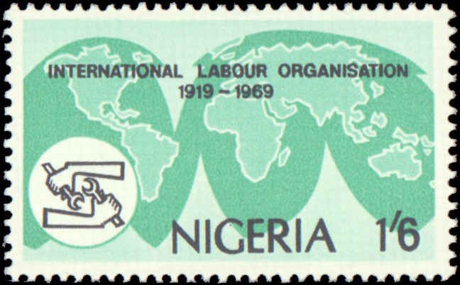 Nigeria #230-231, Complete Set(2), 1969, Never Hinged