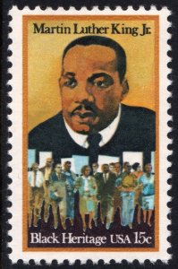 SC#1771 15¢ Martin Luther King Single (1979) MNH