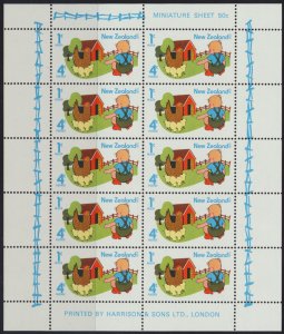 New Zealand MNH SG MS1082  SC#  B93a  1975 Health Children & Animals see scans