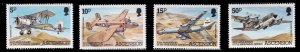 Ascension 309-312, MNH - Ships