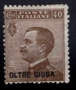Oltre Giuba Scott 9 MH* 1925 stamp, hinge remnant