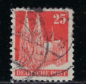 Germany AM Post Scott # 648, used