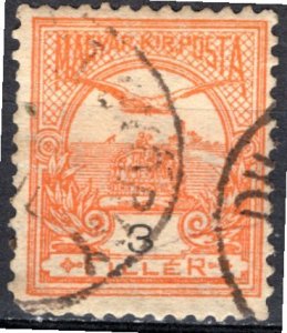 Hungary; 1900: Sc. # 49:  Used Perf. 12 x 11 1/2 Single Stamp