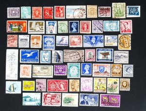 Worldwide Lot of 58 stamps Mint & Used