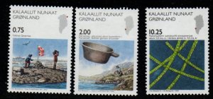 Greenland Sc 502-4 2007 Science stamp mint NH