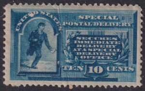 #E1 Mint LH, VF, Wide margin, crease (CV $550 - ID36217) - Joseph Luft