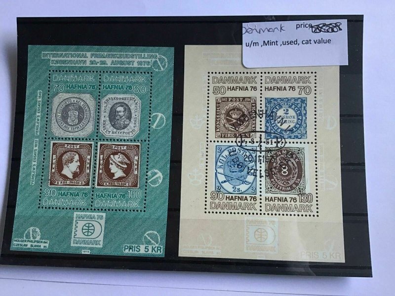 Denmark Stamp sheets R21420