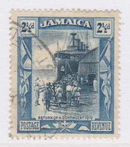 JAMAICA 1921 2 1/2d Wmk Mult Script CA Used Stamp A30P16F42027-