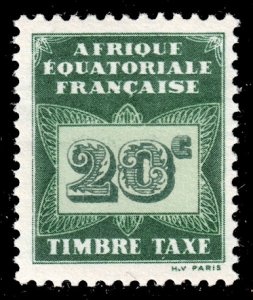 French Equatorial Africa #J3  MNH - 20c Postage Due (1937)